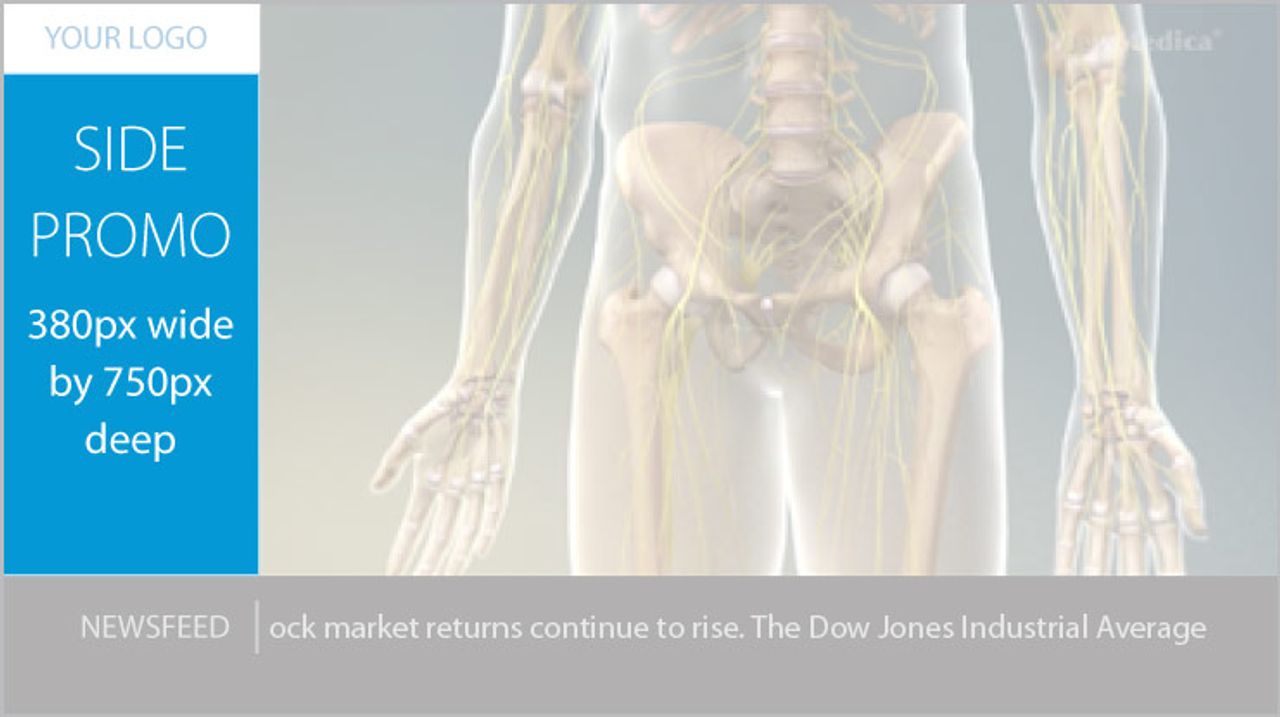 A side promo is shown on the left middle of your VMcast.