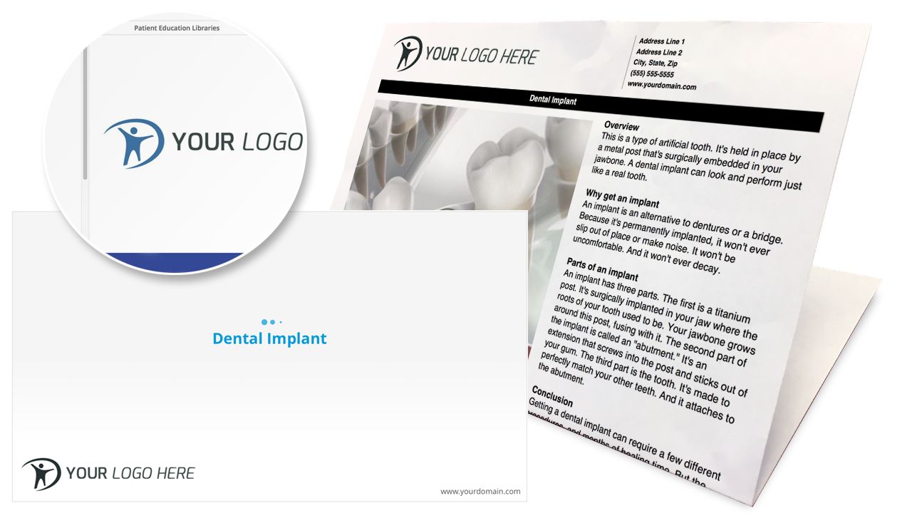 A logo displayed on ViewMedica On-Demand's printable brochures, player load screen and main navigation.