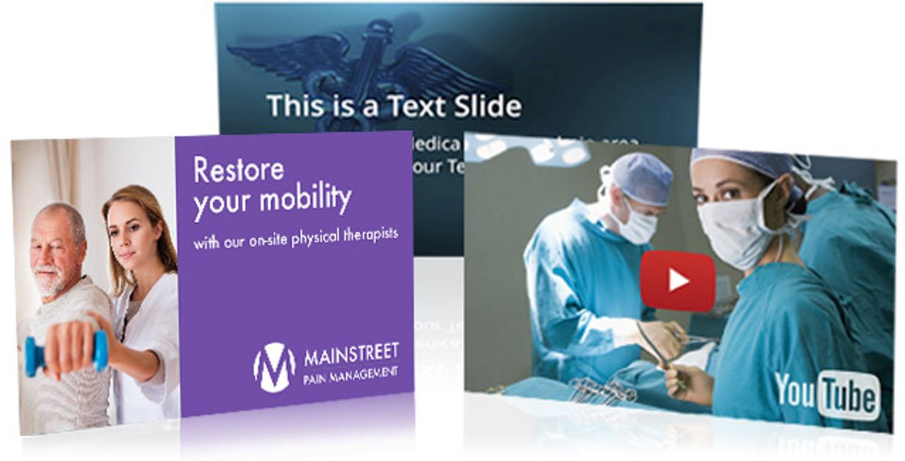 Presentaions enable you to include images slides, text slides, and your own videos in sequence with your On-Demand videos.