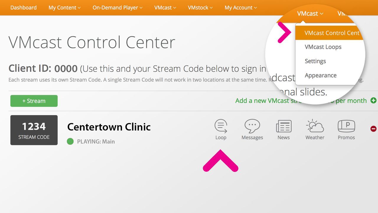 A loop can be set to autoplay by choosing a loop as the default loop.