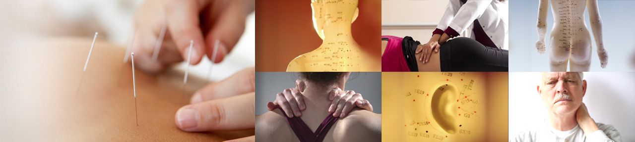 Various images from complementary medicine patient education videos